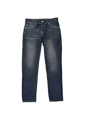 True Religion Geno Relaxed Slim Jeans Black 30
